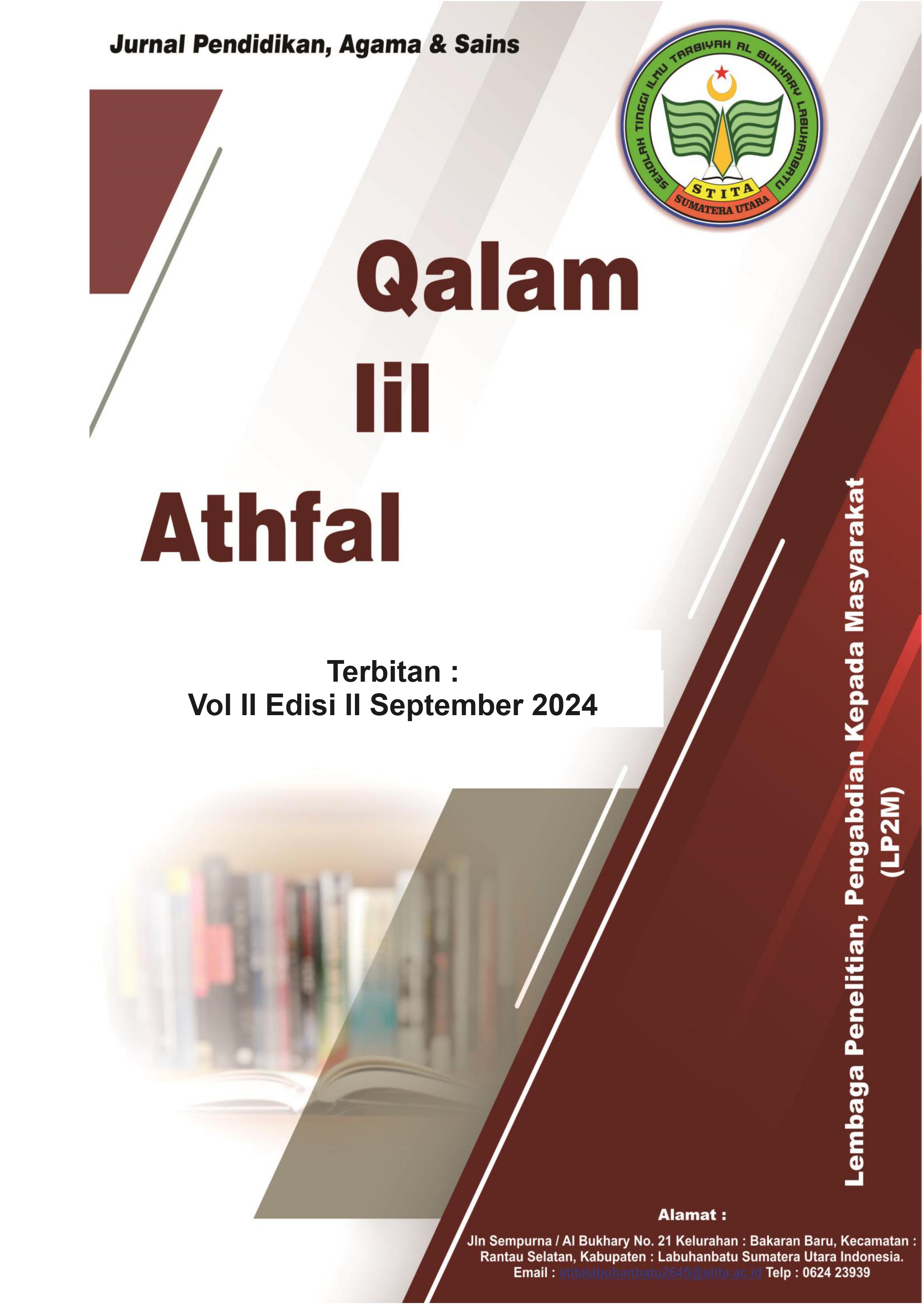 					View Vol. 2 No. 2 (2024): Vol. II Edisi II September 2024
				